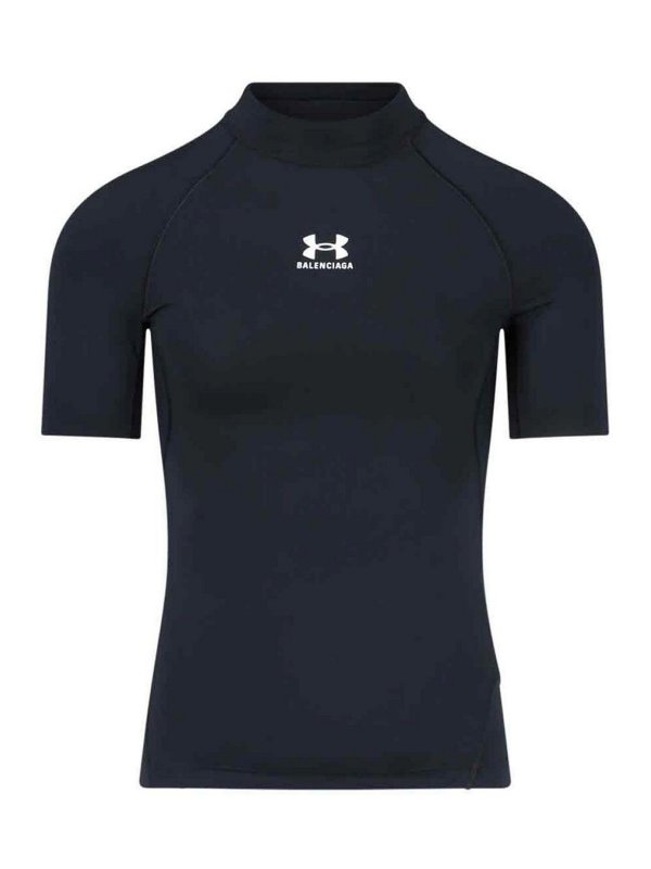 BALENCIAGA: T-shirts - T-Shirt - Schwarz