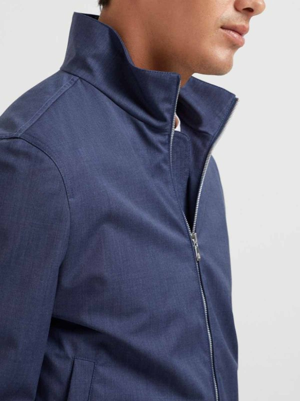 Bomberjacke - Denim shop online: BRUNELLO CUCINELLI