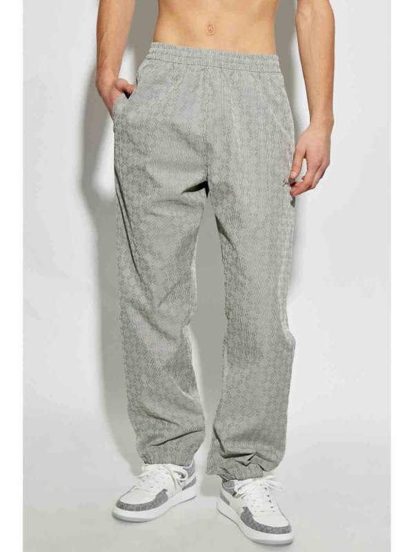 The Best Shops GIVENCHY: tracksuit bottoms - Monogram Jacquard Print Jogger Pants