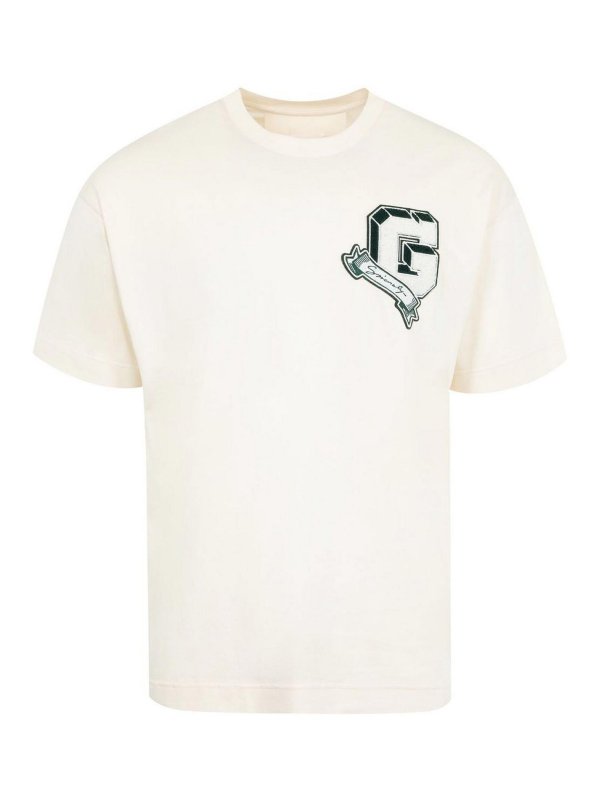 GIVENCHY: t-shirts - Logo-Appliqu Cotton T-Shirt