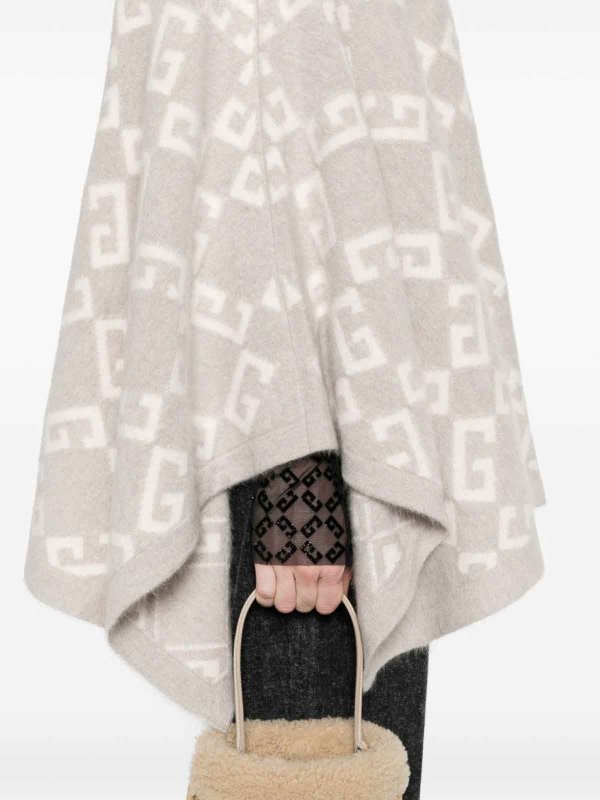 GIVENCHY buy online ケープ/ポンチョ - グレー