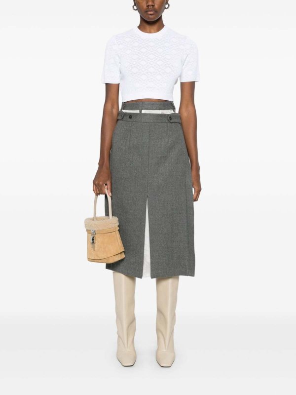 Monogram 72-Jacquard Cropped T-Shirt shop online: GIVENCHY