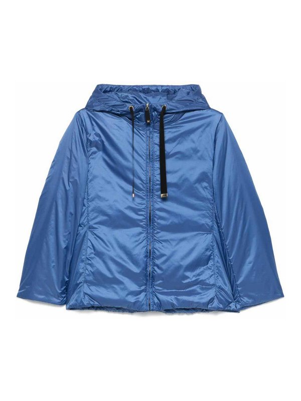 MAX MARA THE CUBE: ダウン・ハイテクジャケット - ダウンジャケット - ブルー