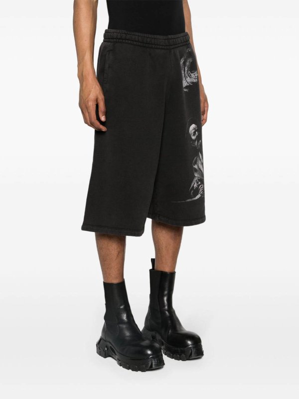 S Matthew Cotton Track Shorts shop online: OFF-WHITE