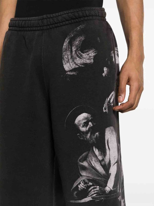 OFF-WHITE buy online S Matthew Cotton Track Shorts