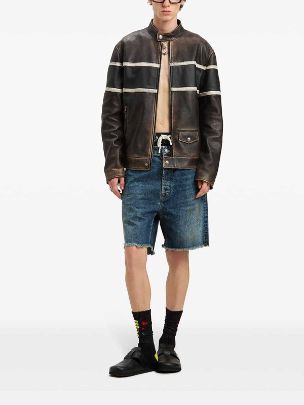 The Best Shops Palm Angels: Shorts - Blau