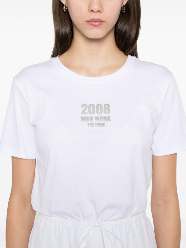S MAX MARA: T-shirts online - T-Shirt - Weiß