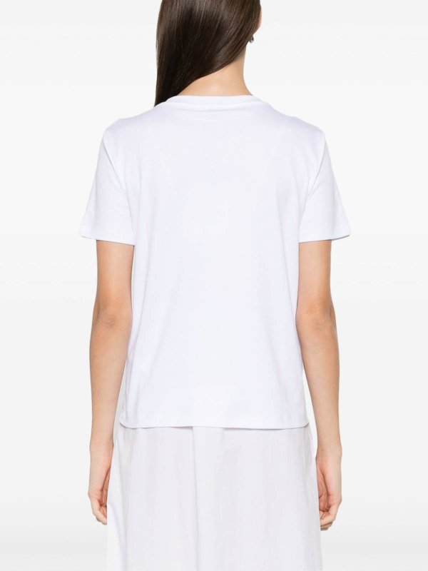The Best Shops S MAX MARA: T-shirts - T-Shirt - Weiß