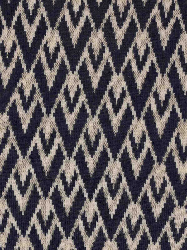 VALENTINO GARAVANI: t-shirts online - Toute La V-Jacquard T-Shirt