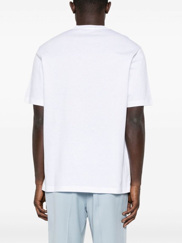 VERSACE: T-shirts online - T-Shirt - Weiß