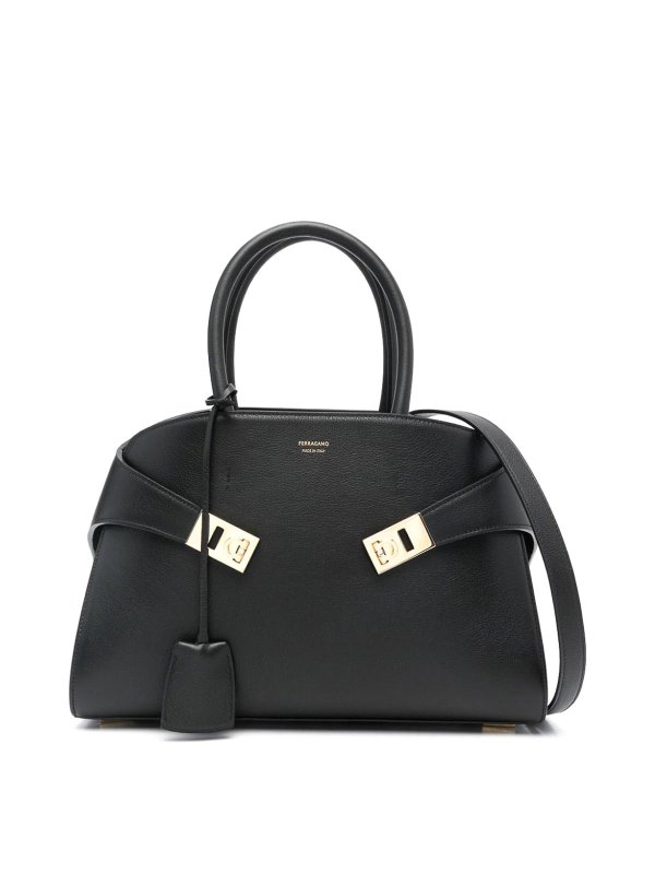 FERRAGAMO: Umhängetaschen - Umhängetasche - Schwarz