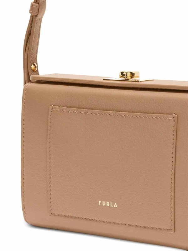 The Best Shops FURLA: borse a spalla - Borsa a tracolla con logo Arch