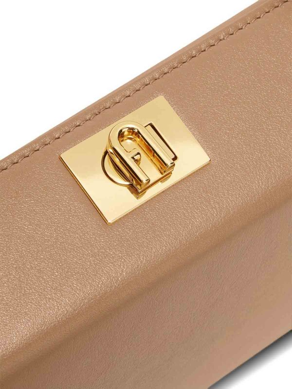 Borsa a tracolla con logo Arch shop online: FURLA