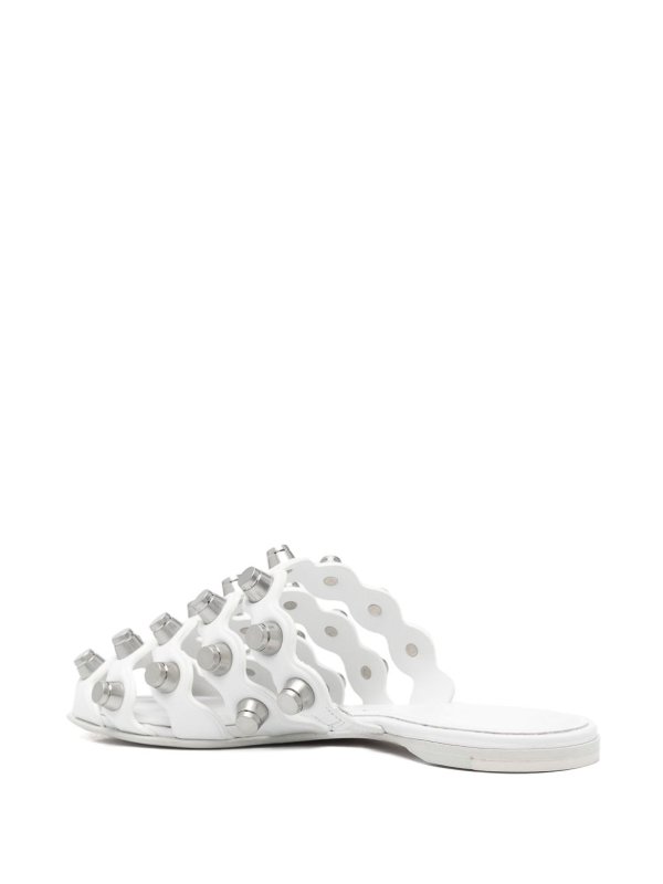The Best Shops ALEXANDER WANG: Chanclas de playa - Chanclas - Blanco