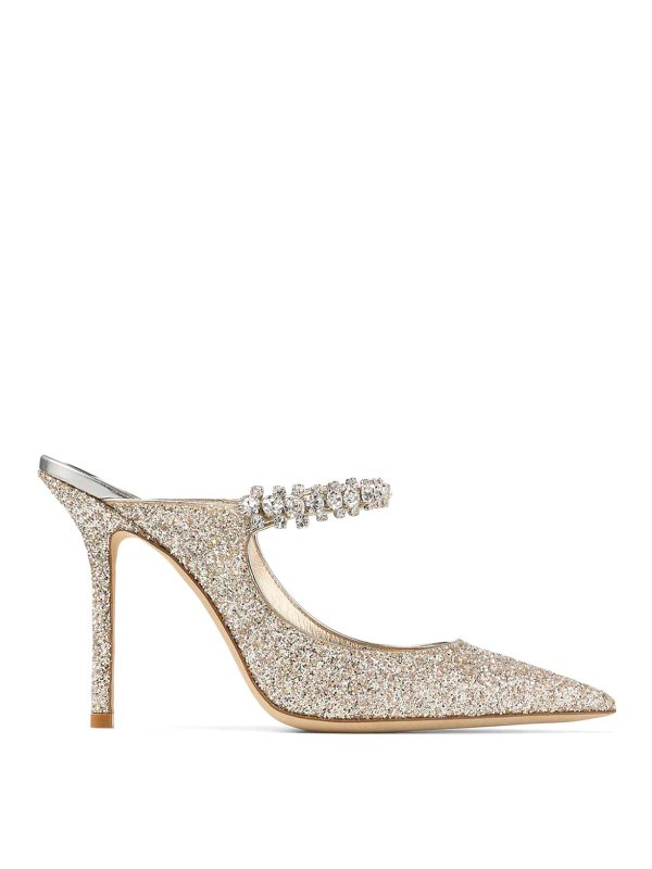 JIMMY CHOO: Zapatos chinelas - Chinelas - Beis