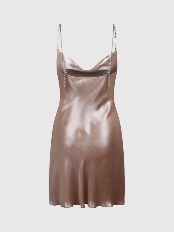 DIESEL: Vestidos cortos online - Vestido Corto - Beis