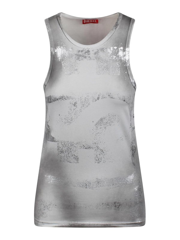 DIESEL: トップス＆タンクトップ - トップ/タンクトップ - 白