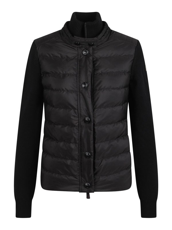 MONCLER GRENOBLE: cardigans - Padded Cardigan