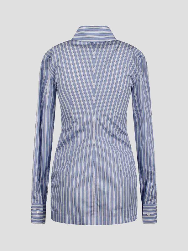 The Attico: shirts online - Striped Shirt