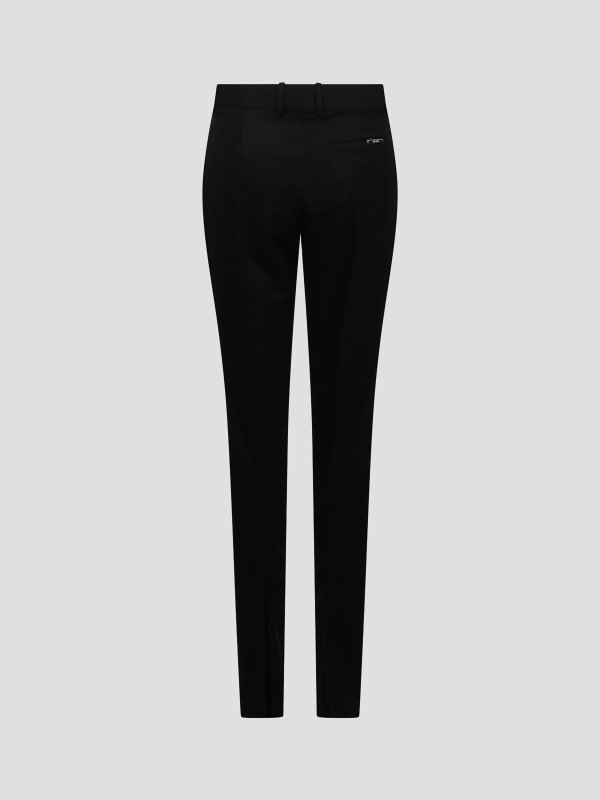 The Attico: casual trousers online - Pants Flared Virgin Wool