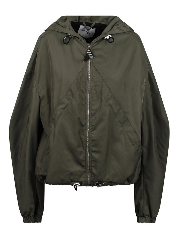 The Attico: ボンバージャケット - ボンバージャケット - 緑
