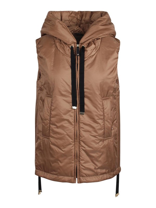 MAX MARA THE CUBE: Westen - Weste - Beige