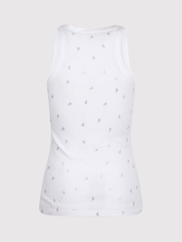 The Attico: Tops y camisetas sin mangas online - Top - Blanco