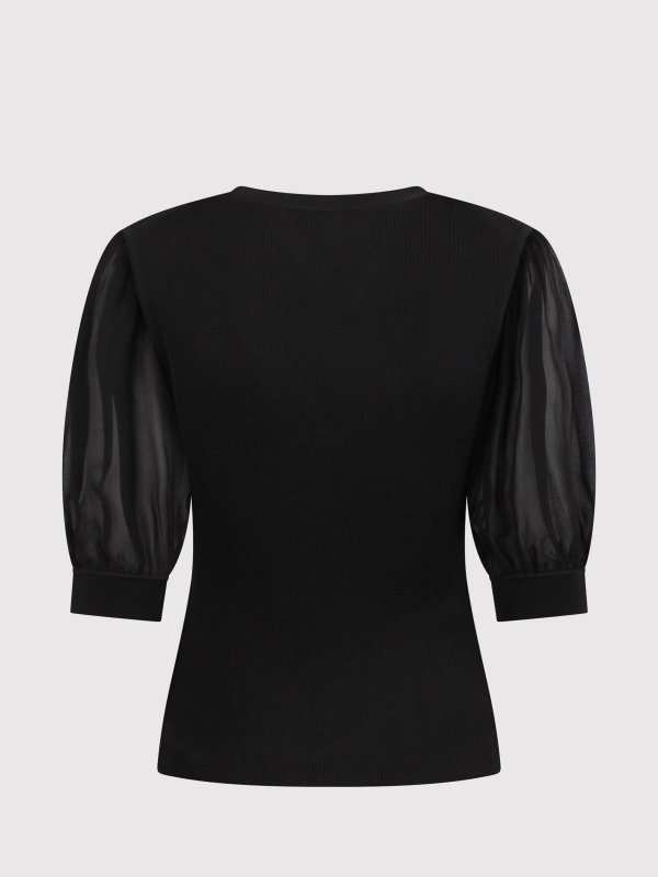 ULLA JOHNSON: Tops y camisetas sin mangas online - Top - Negro