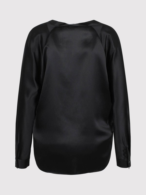 VINCE: ブラウス online - ブラウス - 黒