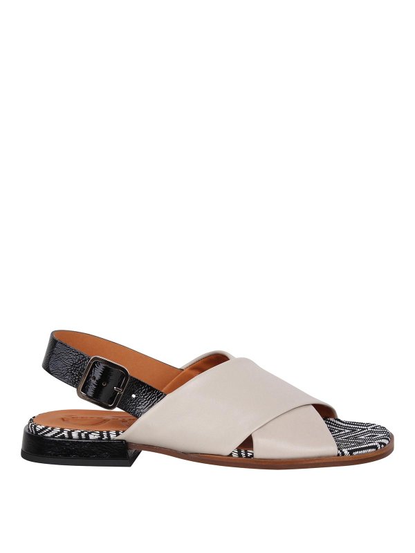 Chie Mihara: sandals - Studded Mules