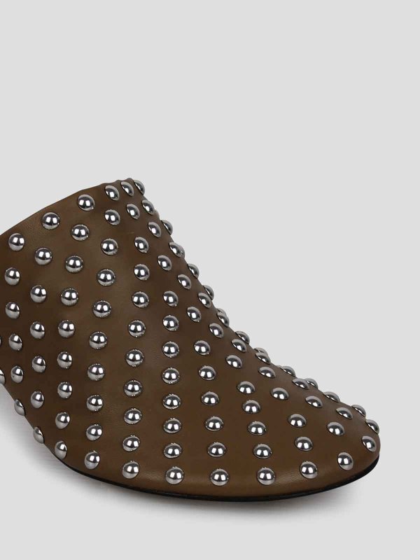 The Best Shops JIL SANDER: sabot - Mules Impreziositi Da Borchie