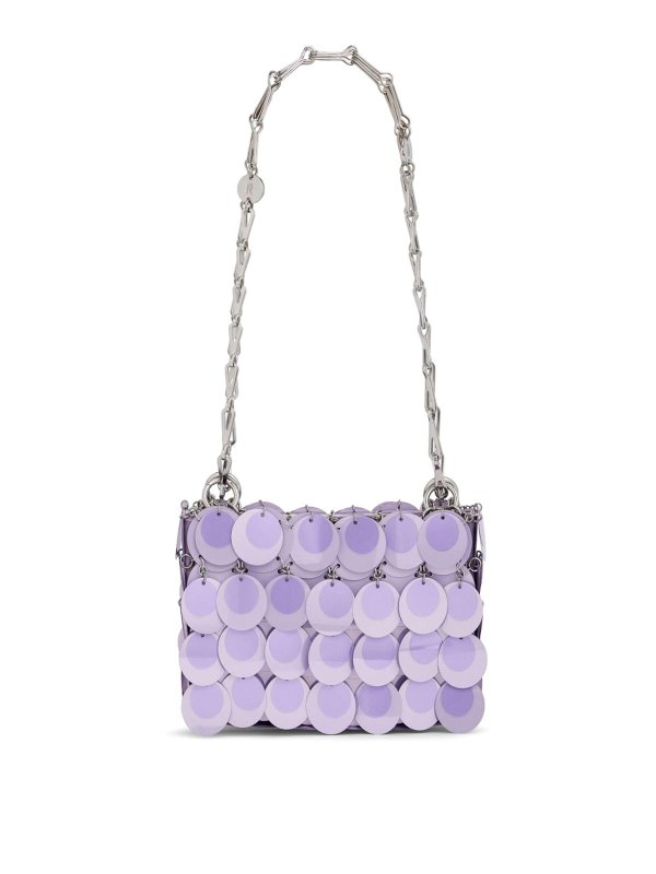 RABANNE: Umhängetaschen - Umhängetasche - Silber