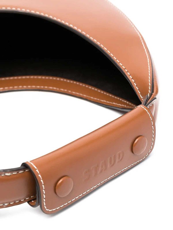 The Best Shops STAUD: shoulder bags - Moon leather bag