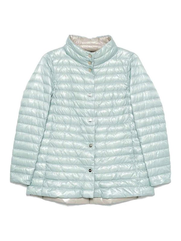 HERNO: padded jackets - Reversible quilted jacket