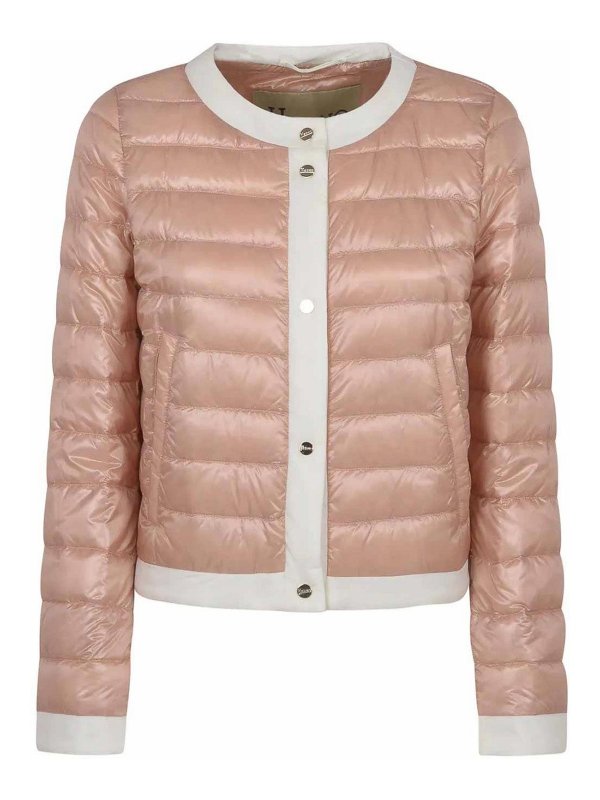 HERNO: ダウン・ハイテクジャケット - ダウンジャケット - ピンク