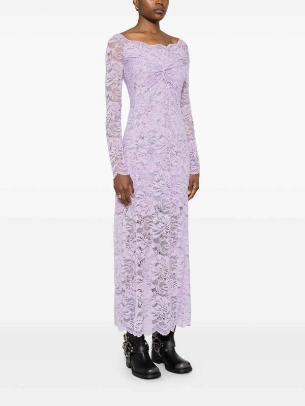 The Best Shops RABANNE: イブニングドレス - イブニングドレス - 紫