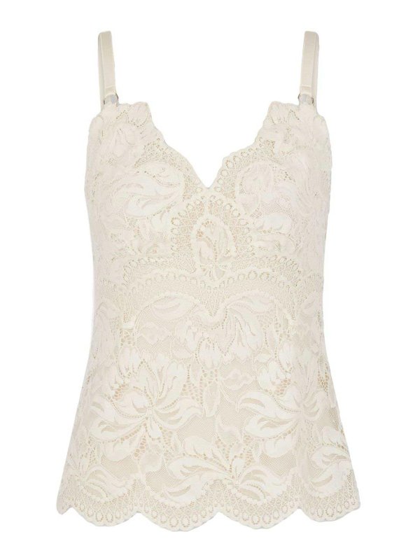 RABANNE: Tops & Tank tops - Laced top