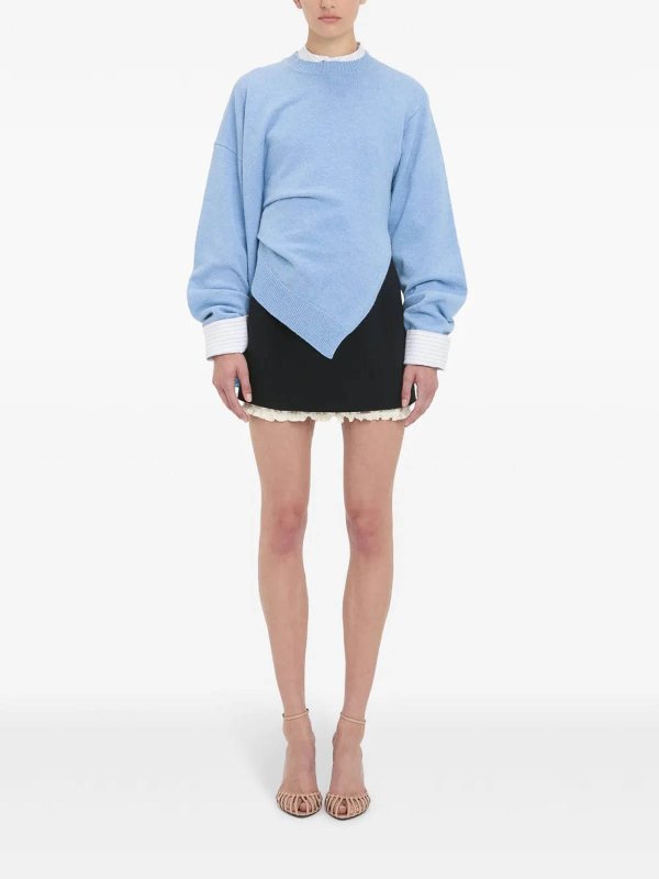 The Best Shops VICTORIA BECKHAM: ボートネック - ボートネック - ライトブルー