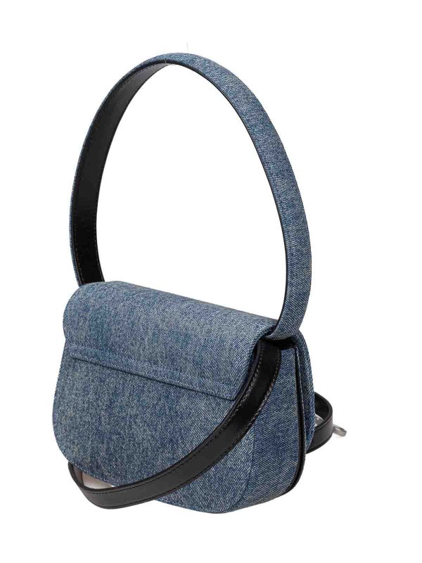 The Best Shops DIESEL: cross body bags - Blue denim 1Dr bag