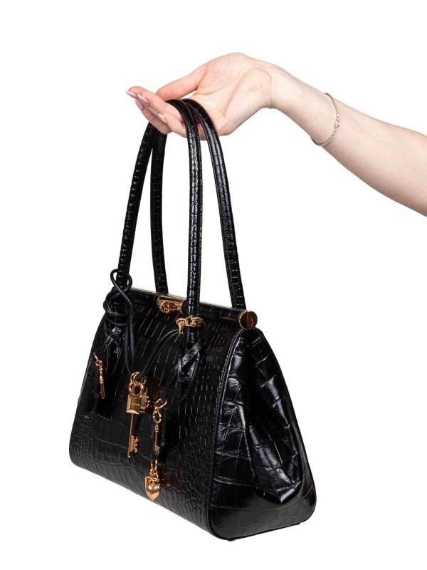 DOLCE & GABBANA: クロスボディバッグ online - クロスボディバッグ - 黒