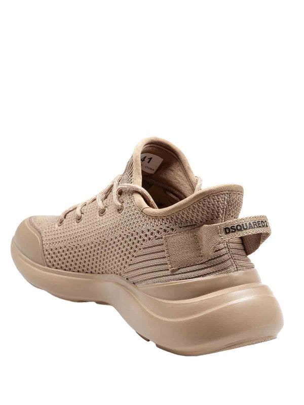 The Best Shops DSQUARED2: スニーカー - ボートネック - ライトブラウン