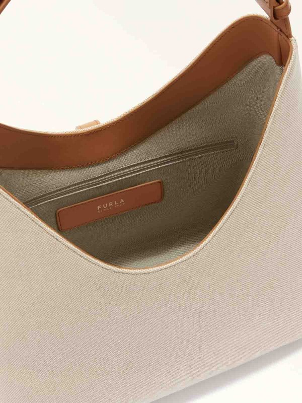 The Best Shops FURLA: cross body bags - Drop bag m hobo in canvas