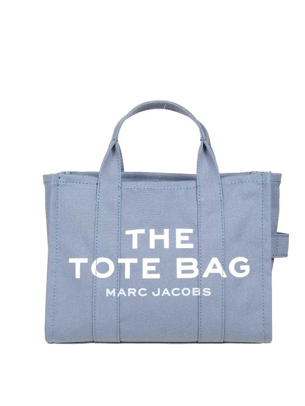 MARC JACOBS: borse a tracolla - Borsa A Mano In Canvas Colore Blu