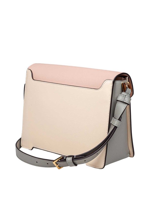 The Best Shops Marni: cross body bags - shoulder bag in cream and pink