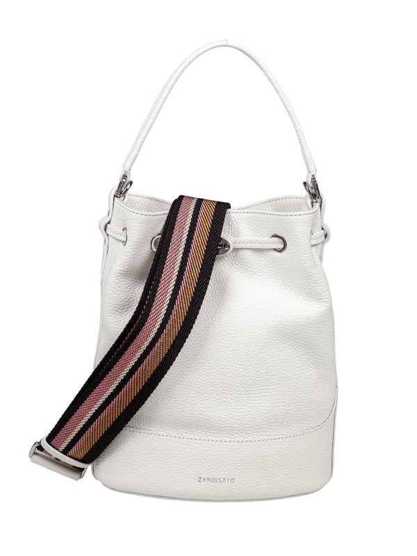 The Best Shops ZANELLATO: Umhängetaschen - Umhängetasche - Weiß