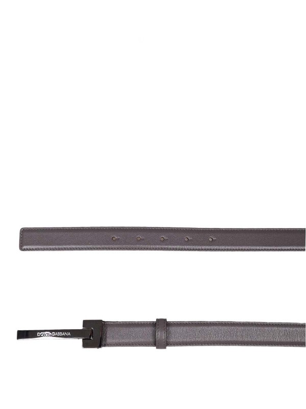 DOLCE & GABBANA: Cinturones online - Cinturón - Gris