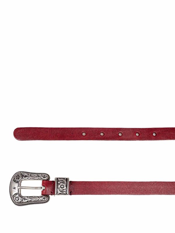 GOLDEN GOOSE: ベルト online - ベルト - ピンク