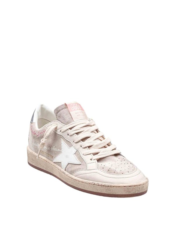 GOLDEN GOOSE: Chaussures de sport online - Baskets - Gris Clair