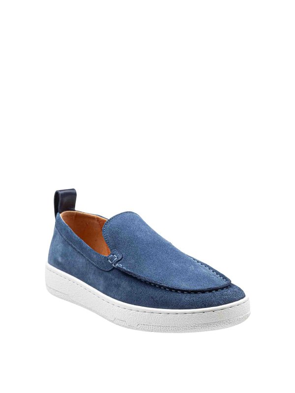 LANVIN: Mocassins & Chaussures bateau online - Mocassins - Bleu Foncé