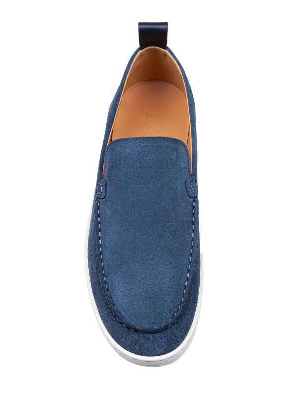 The Best Shops LANVIN: Mocassins & Chaussures bateau - Mocassins - Bleu Foncé